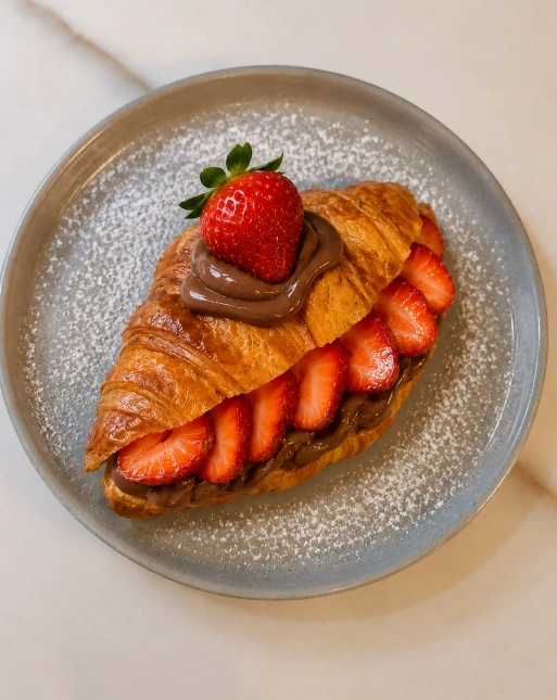 Croassaint de relleno dulce